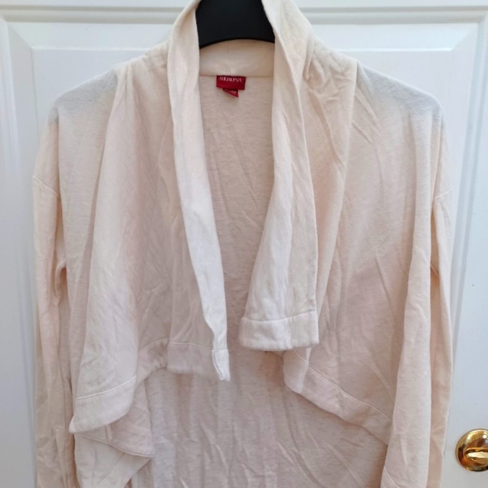 Merona Cardigan Wrap Cream Women's Sz XS